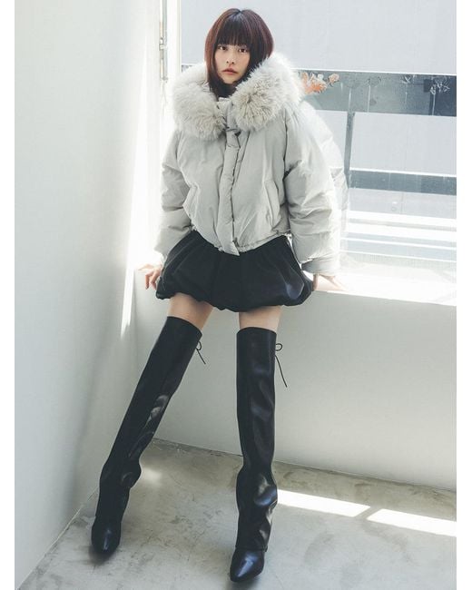 SNIDEL Black Fitted Ankle Boots