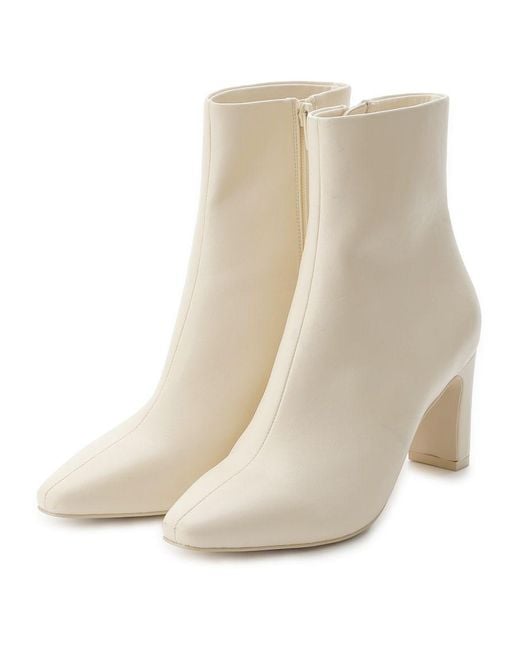 SNIDEL Natural Fitted Ankle Boots