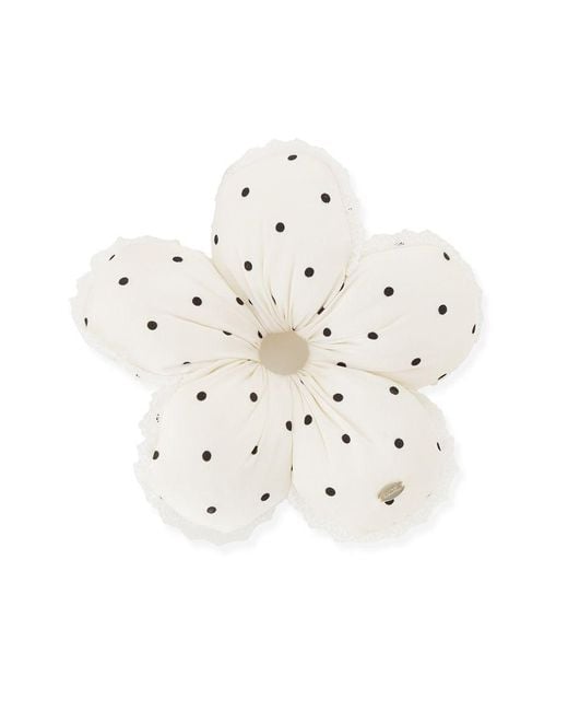 SNIDEL White Flower Scrunchie