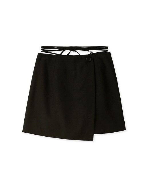 SNIDEL Black Ska Skorts