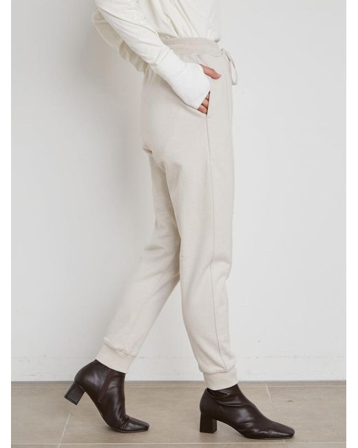 SNIDEL Yellow Simple Sweatpants