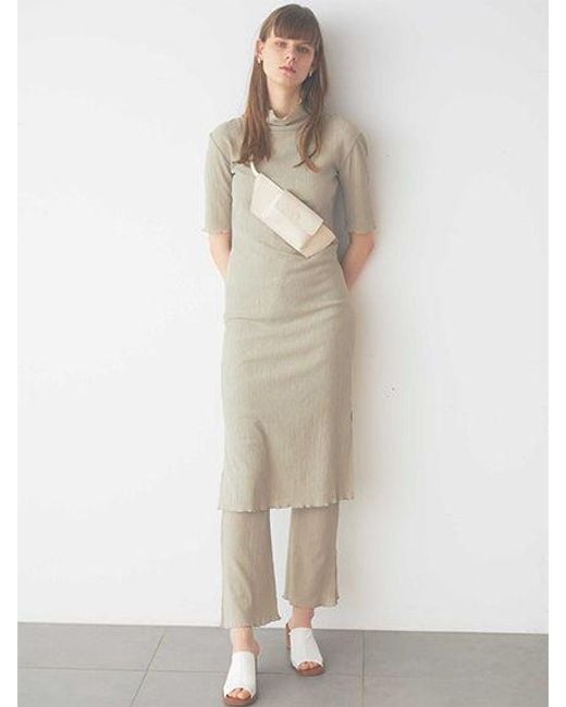 SNIDEL Brown Sabot Open Toe Heeled Sandals