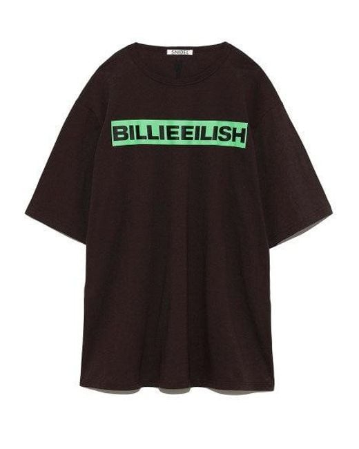 SNIDEL Black Billie Eilish T-Shirt