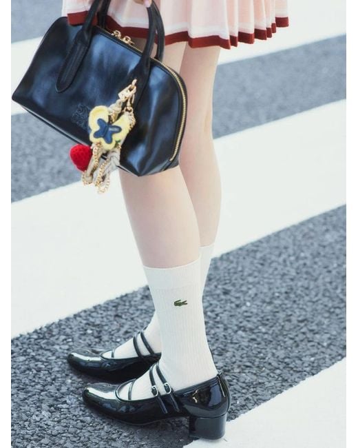 SNIDEL Black Strap Ballet Shoes