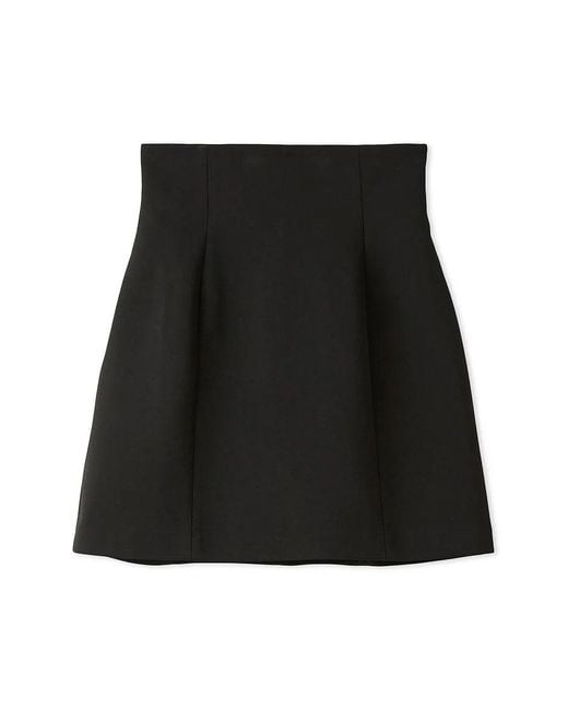 SNIDEL White High Waisted Skort
