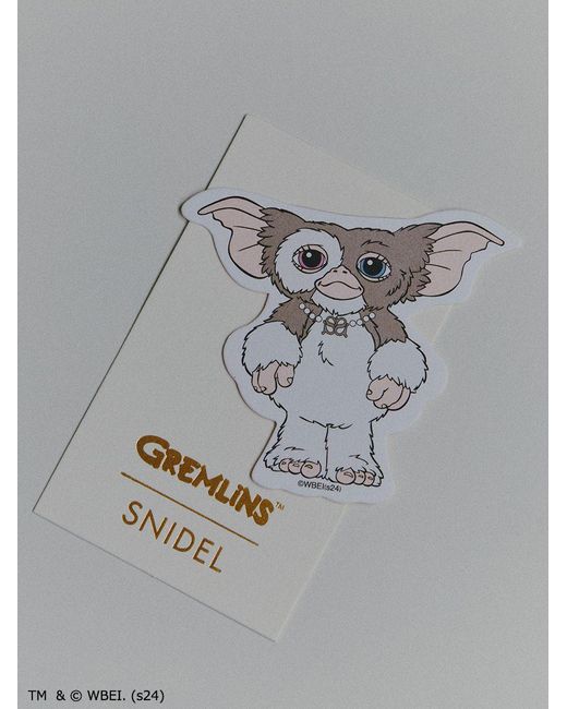SNIDEL Pink Gremlins Special Order Embroidery Cropped Cardigan