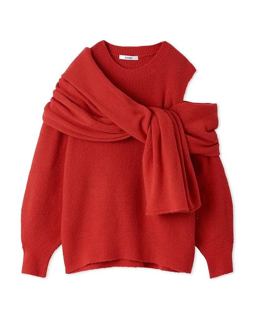 SNIDEL Natural Deformation Knit Pullover