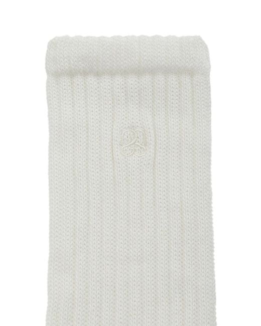 SNIDEL Black Loose Fit Socks