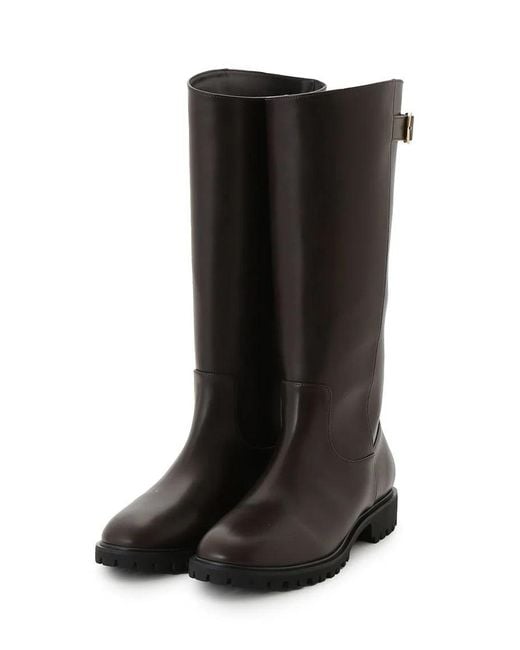 SNIDEL Black Jockey Boots