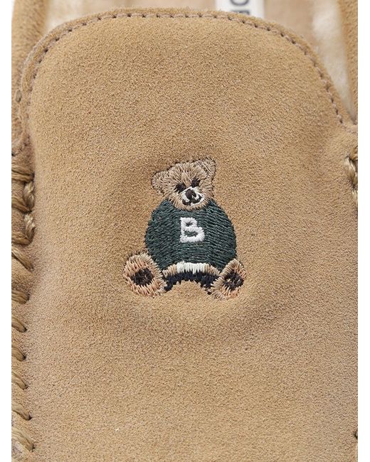 SNIDEL Black 【Bearpaw】Collaboration Moccasins