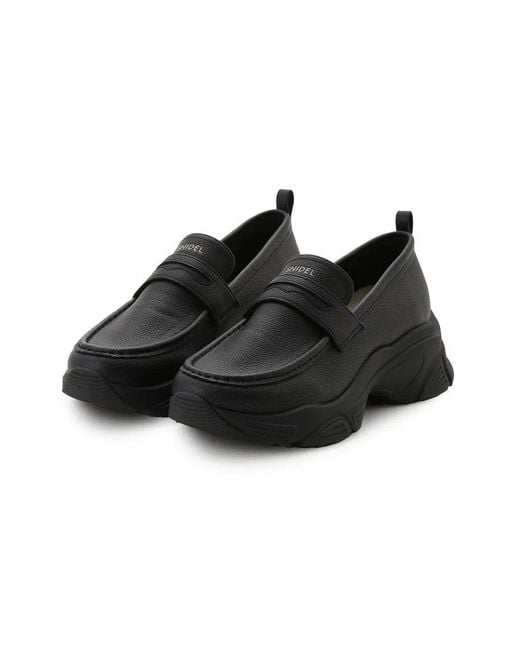 SNIDEL Natural Sneaker Sole Loafers