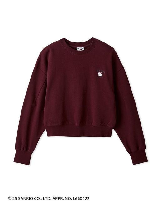 SNIDEL Gray [Hello Kitty] Sweat Pullover