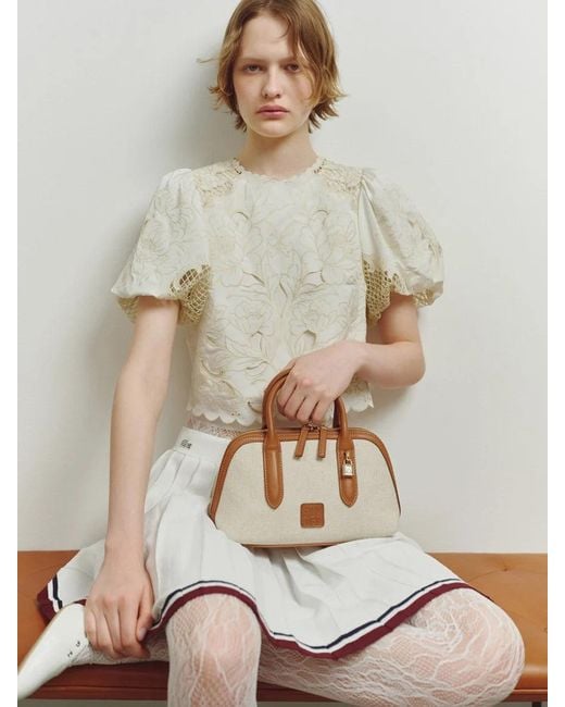 SNIDEL White Lacoste Skirt