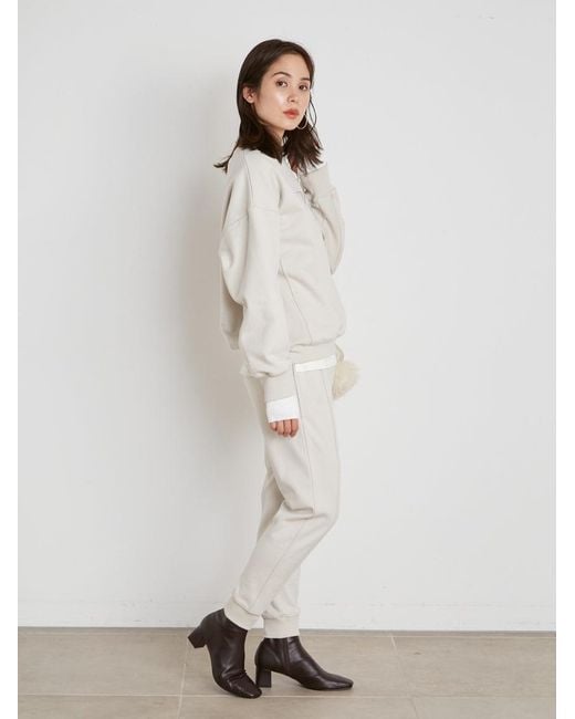 SNIDEL Yellow Simple Sweatpants