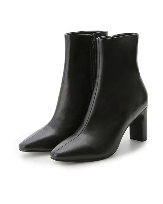 SNIDEL Natural Fitted Ankle Boots