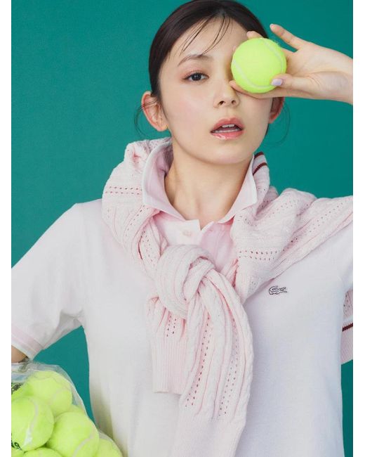 SNIDEL White Lacoste Polo Dress