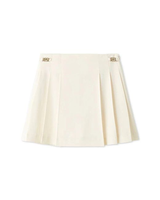 SNIDEL Natural Pleated Mini Skort