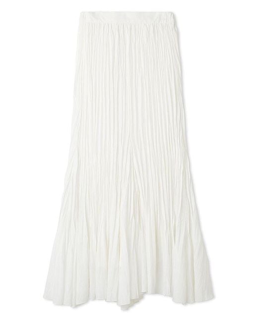 SNIDEL Brown Pleated Circular Skirt
