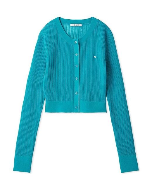 SNIDEL Natural Sheer Cardigan
