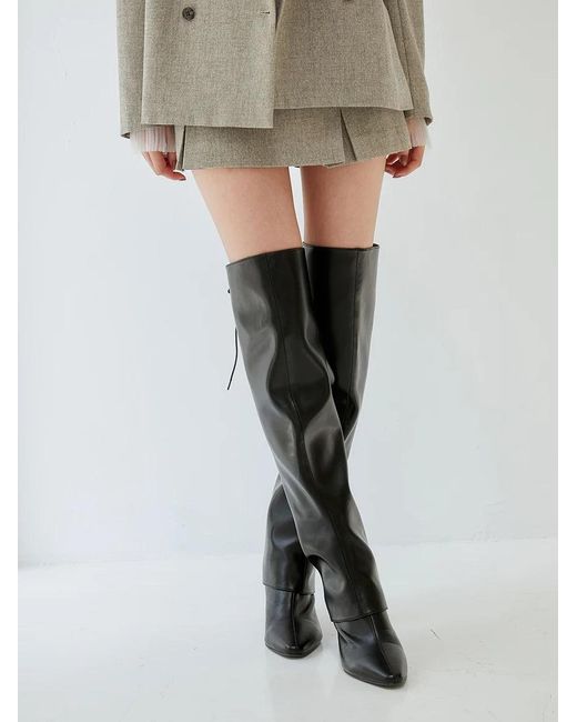 SNIDEL Natural Knee High Boots Cover