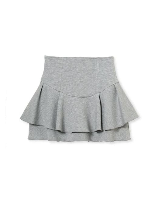 SNIDEL White Bonded Skort Shorts