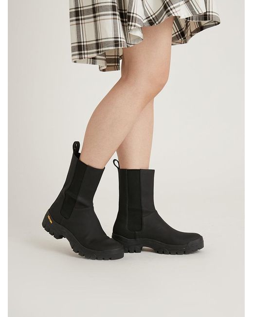 SNIDEL Natural Vibram Gore Short Boots
