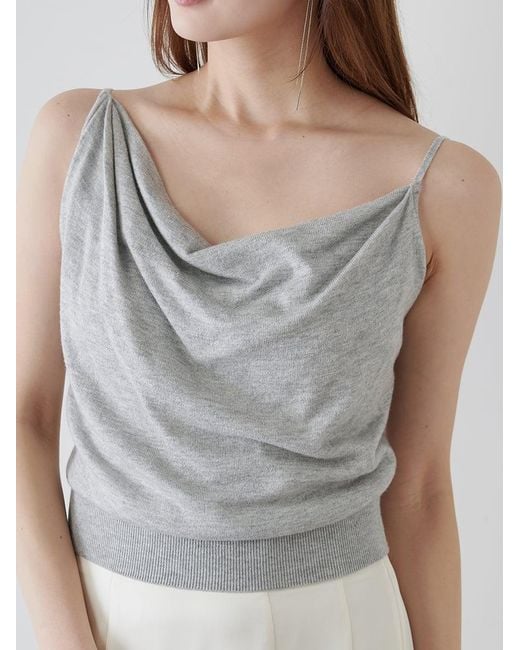 SNIDEL Green 2-In-1 Soft Knit Twin Set With Cropped Cardigan
