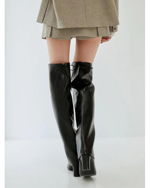 SNIDEL Natural Knee High Boots Cover