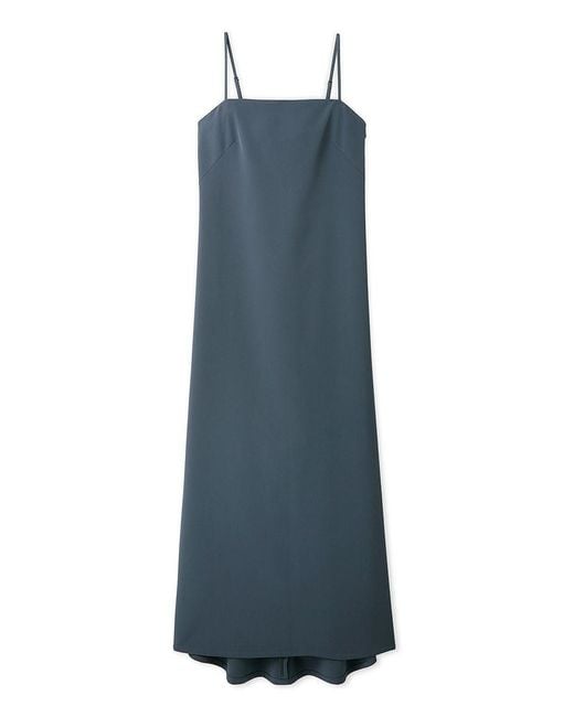SNIDEL White Backplane Long Elegant Dress