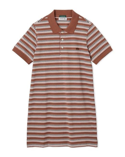 SNIDEL White Lacoste Polo Dress