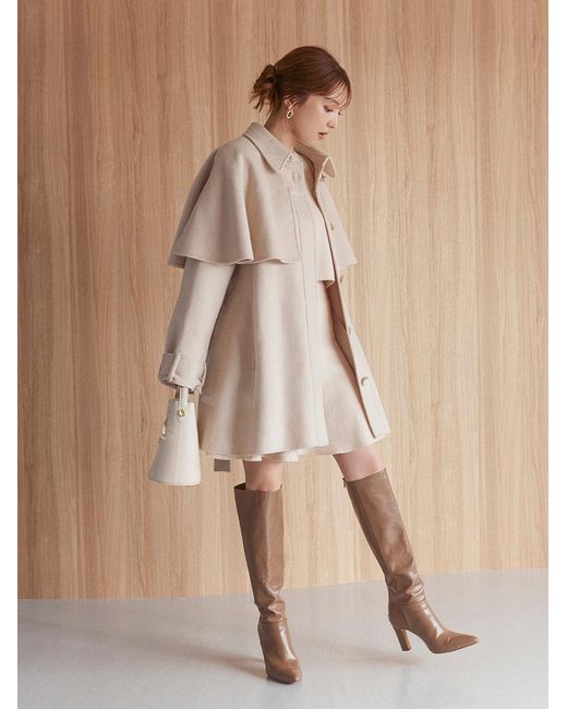 SNIDEL Brown Heeled Long Boots