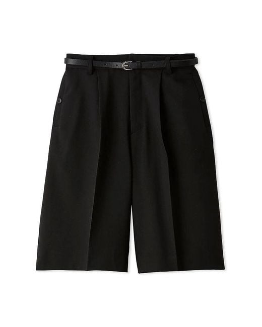 SNIDEL Gray Belted Shorts