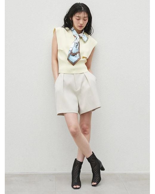 SNIDEL Natural Simple Shorts