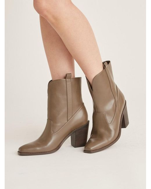 SNIDEL Black Wide Width Short Boots