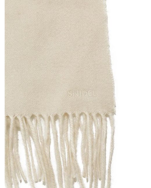SNIDEL Natural Cashmere Blend Scarf Muffler