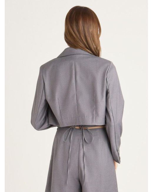 SNIDEL Natural Cropped Jacket
