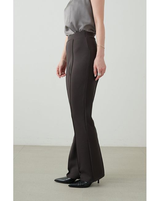 SNIDEL Gray Simple Formal Trouser