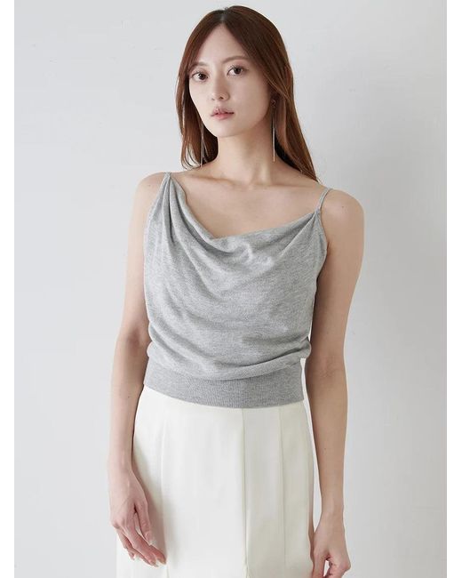 SNIDEL Green 2-In-1 Soft Knit Twin Set With Cropped Cardigan