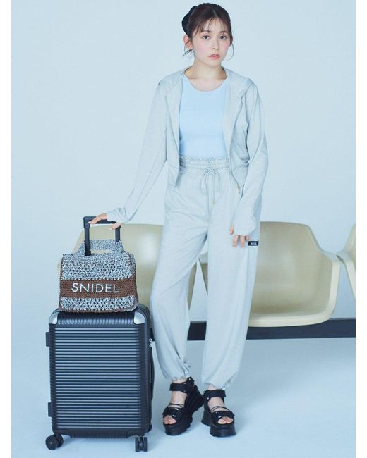 SNIDEL White Washable Uv-Cut Pants
