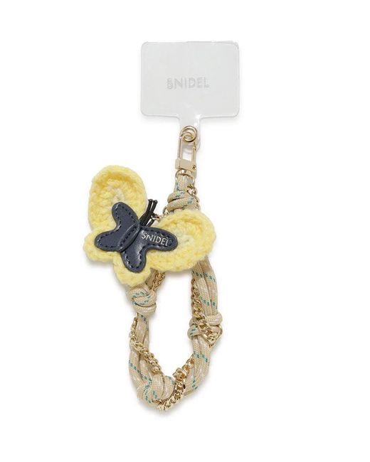 SNIDEL White Motif Charm