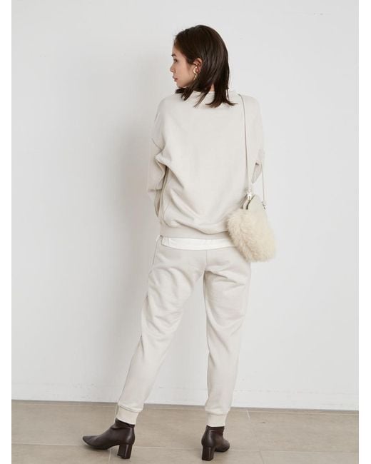 SNIDEL Yellow Simple Sweatpants