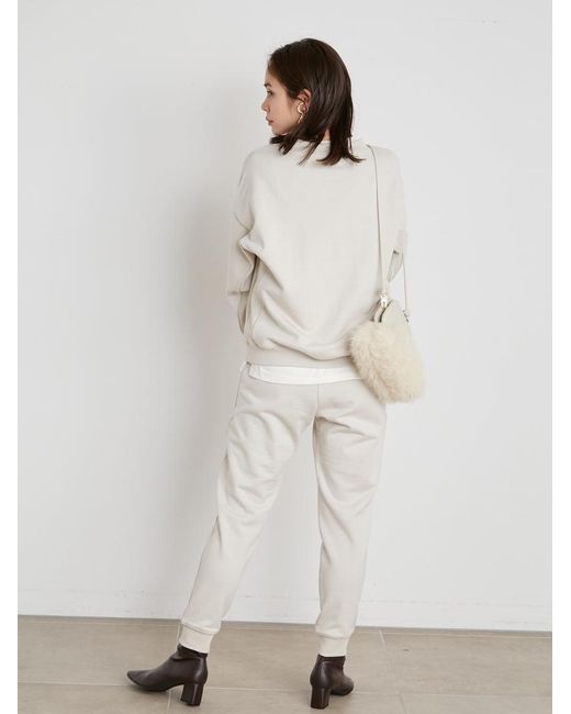 SNIDEL Yellow Simple Sweatpants