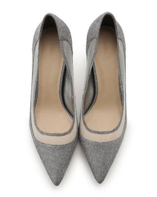 SNIDEL Black Heel Pointed-Toe Pumps