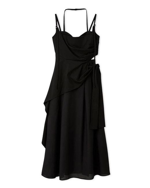 SNIDEL Green Switching Cami Dress