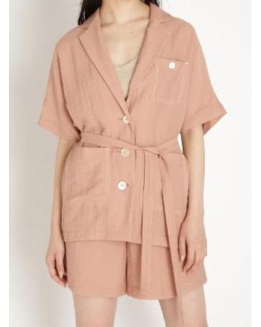 SNIDEL Natural V Neck Collar Tops