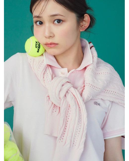 SNIDEL White Lacoste Polo Dress