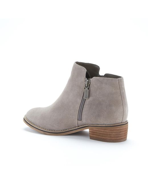 blondo mushroom suede booties