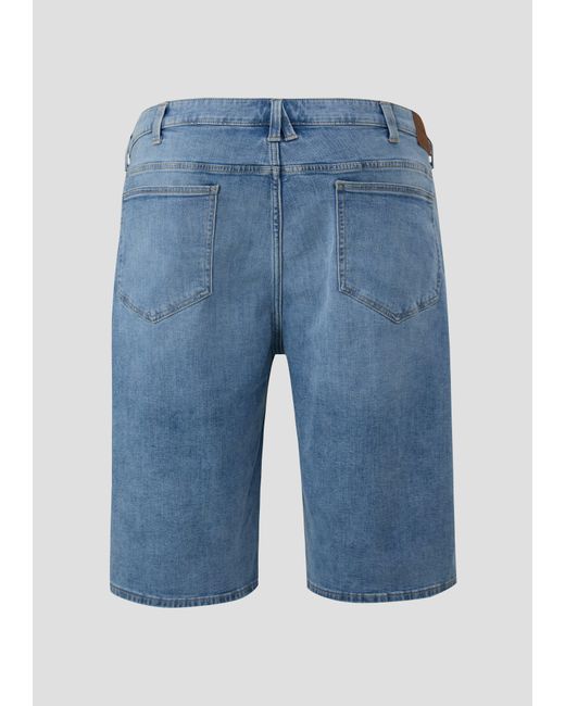 S.oliver Jeans-Shorts / Relaxed Fit / High Rise / Straight Leg in Blue für Herren