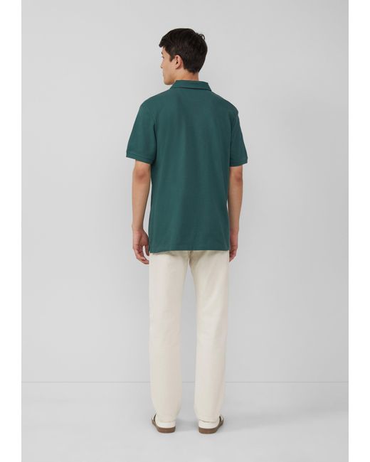 S.oliver Poloshirt aus Baumwollpiqué in Green für Herren
