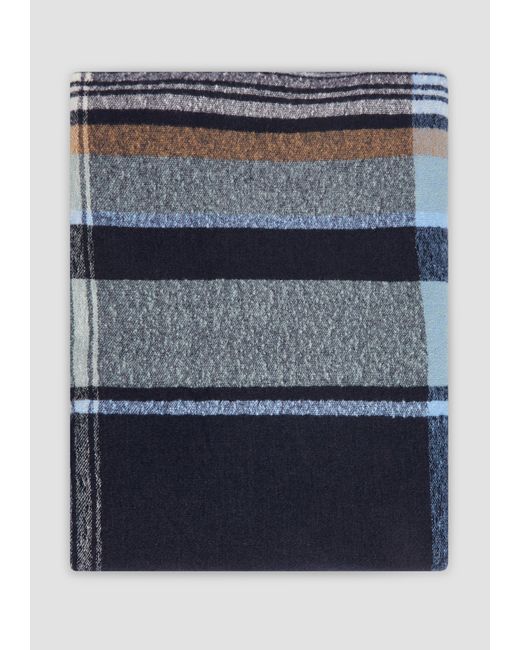 S.oliver Blue Schal mit Karo-Muster